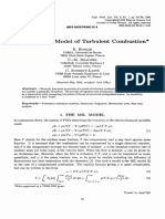 Stability in A Model of Turbulent Combustion - 1995 - Applied Mathematics Letters