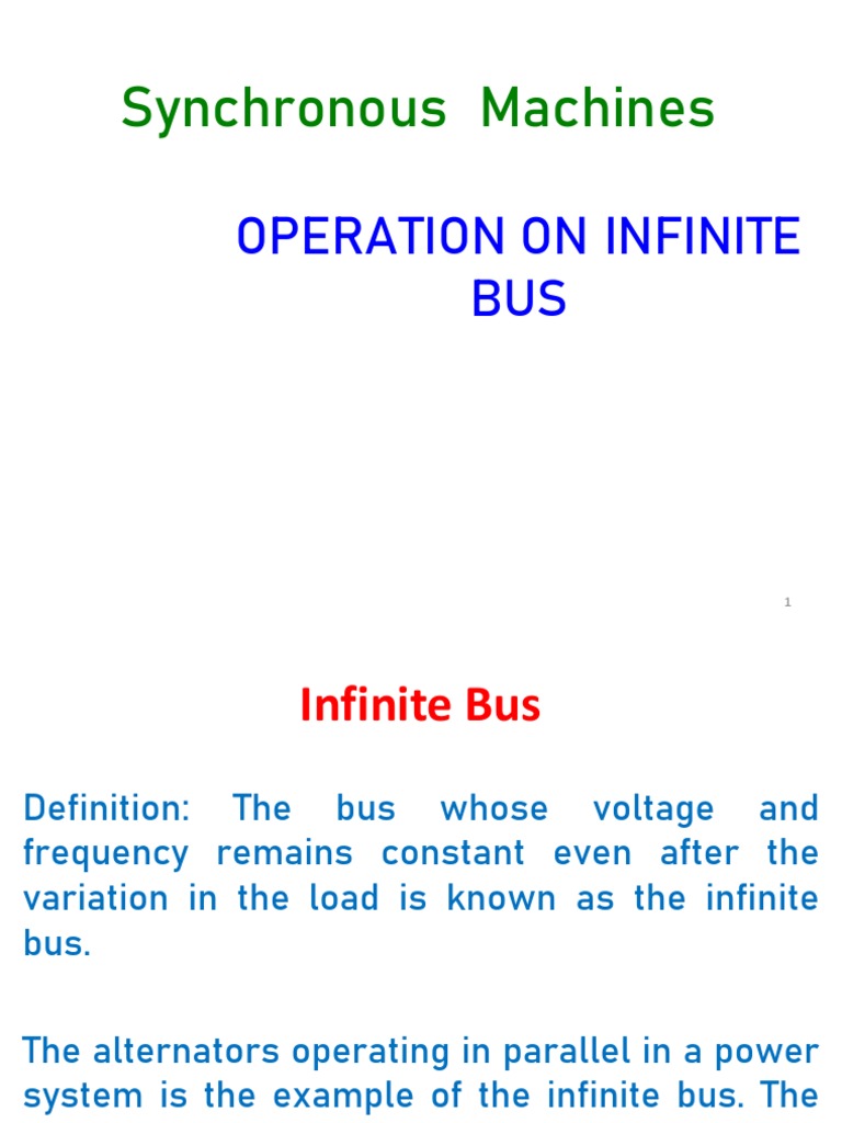 Synchronous Machine Slides | PDF | Electric Motor | Electrical Impedance