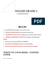 PTS English Grade 6