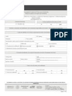 FF - PROFEPA-001 Formato de Aviso de Derrames EDITABLE 017-A