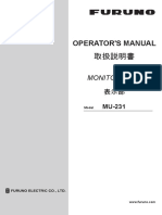 MU231 Operator's Manual
