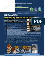 ! Menulis Artikel HGN '2020 75 Tahun PGRI