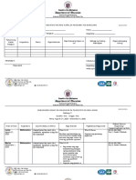 Monitoring Forms Math 9 WK 2