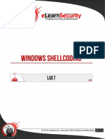 Lab7 Windows Shellcoding