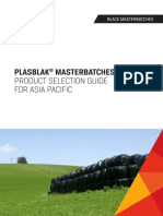 Plasblak Masterbatches: Product Selection Guide For Asia Pacific