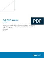 Management Console Command Line Interface (MCCLI) Guide