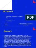 ER Tutorial 2: Chapter 9 - Questions 3, 4 and 5 V3.0