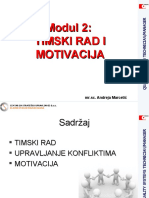 Tim I Motivacija