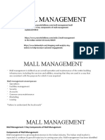 Retail - Mall Management