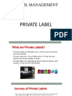 RETAIL MANAGEMENT - Private Label