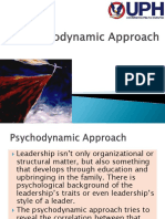 Session 14 Suplement Leadership Communication - Psycodinamic Approach