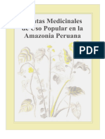 Plantas Medicinales de Uso Popular en La Amazonía Peruana