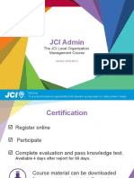 JCI Admin: The JCI Local Organization Management Course