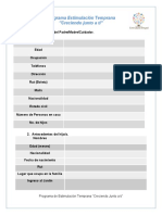 Ficha de Inscripcion 1-3 Años