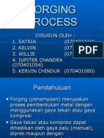 Proses Penempaan (Forging Process)