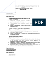 Ejes Tematicos Historia Anual Grado Décimo