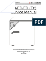 Binder BD-ED-FD - Service Manual