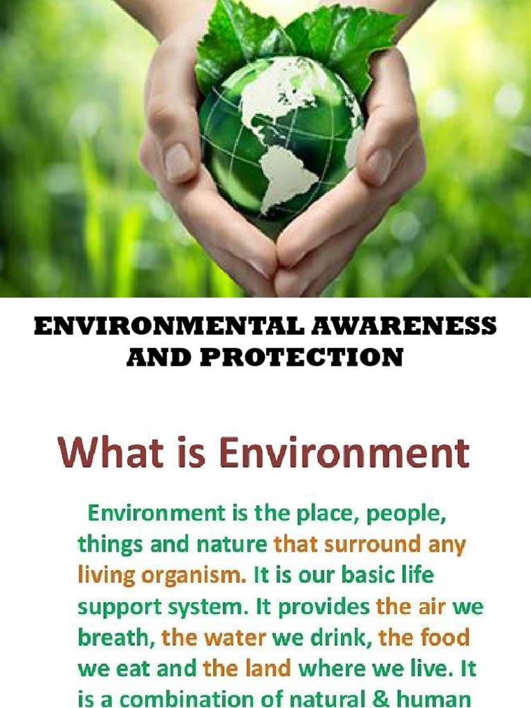 Environmental Awareness and Protection | PDF
