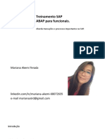 ABAP para Funcionais e Gerentes de Projetos