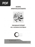MATERI STUDI HADITS