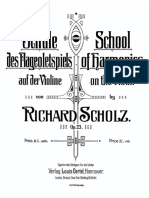 (Free Scores - Com) Scholz Richard Schule Des Flageoletspiels Auf Der Violine 121687