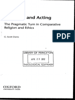 Davis, G. Scott. Believing and Acting. the Problematic Turn in Comparative Religion and Ethics. Par1