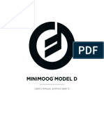 Minimoog Model D Users Manual Web