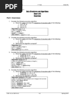 Data Structures and Algorithms Sheet #4 Recursion: Part I: Exercises