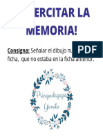 Actividad Memoria