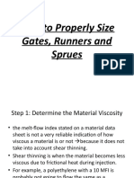 How To Properly Size Gates, Runners