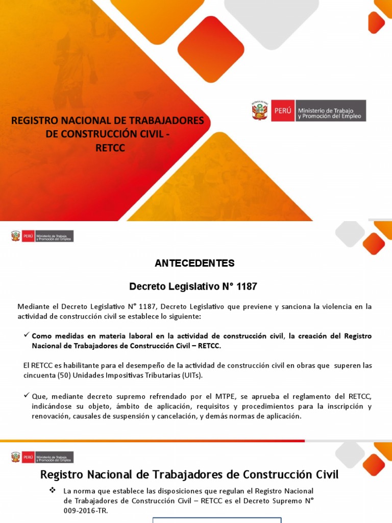Requisitos y Objetivos del RETCC | PDF | Regulación | Derecho penal
