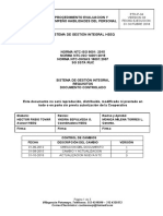 PTH-P-04 Procedimiento Evaluación de Desempeño y Habilidades Del Personal