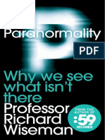 Extract From Paranormality by Professor Richard Wiseman