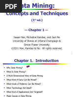 Concepts and Techniques: - Chapter 1