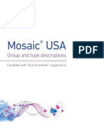 EMS Targeting - Mosaic USA - Group and Type Descriptions