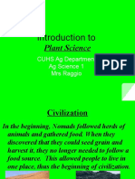 Intro To Plant Science