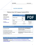 Pakistan State Oil Company Limited (PSO) : Rating Report