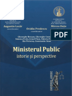 Ministerul Public Istorie I Perspective