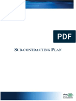 Subcontracting Plan