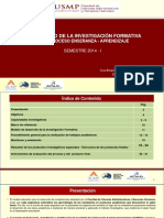 Investigación Formativa - Trabajos