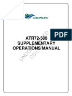 ATR72-500 Supplementary Operations Manual: Uncontrolled CD