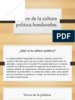 Vicios de La Cultura Política Hondureñas