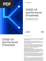 COVID-19 and The Future of Business: Executive Epiphanies Reveal Post-Pandemic Opportunities