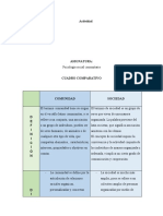 Diferencias entre comunidad y sociedad