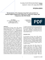 Measurements of NO Emissions From DLE and non-DLE Gas Turbine Engines Employed in Natural Gas Compressor Stations and Comparison With PEM Models