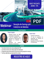 Webinar- Geração de Savings pós Pandemia - Indústria de Bebidas