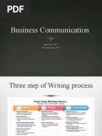 Business Com Lecture 2 and 3