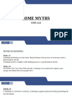 Some Myths