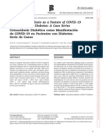 Diabetic Ketoacidosis As A Feature of COVID-19 in Patients With Diabetes: A Case Series