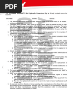 GV79 Maintenance Contract Template | PDF | Vehicles | Government
